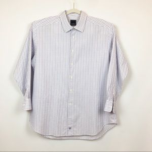 DAVID DONAHUE Long Sleeve with Collar Shirt